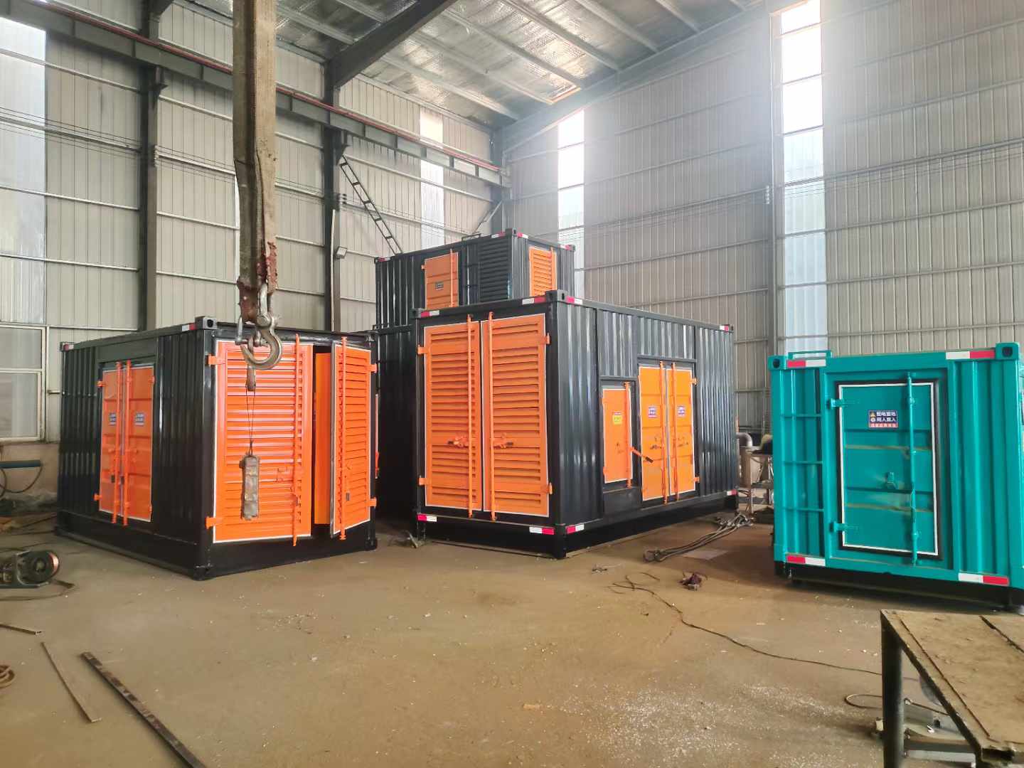 沿滩500kw柴油发电机组可以带动多少功率设备？